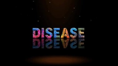 3B Canlandırma Grafik Tasarımı, Hastalık Metni Efektleri.