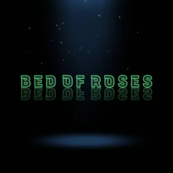 3D Canlandırma Grafik Tasarımı, Güllerin Yatağı Metin Efektleri.