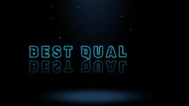 3D Canlandırma Grafik Tasarımı, En İyi Nitelik Metin Efektleri.