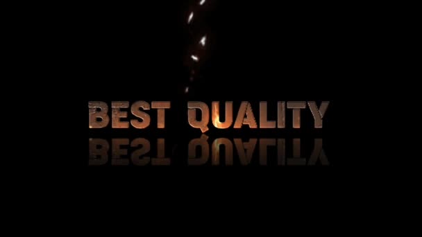 Animation Graphics Design Best Quality Text Effects — Stock Video