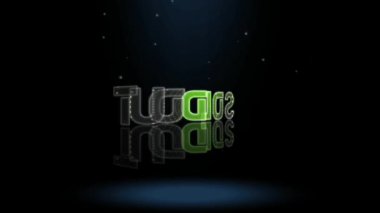 3B Canlandırma Grafik Tasarımı, Satılmış Metin Efektleri.