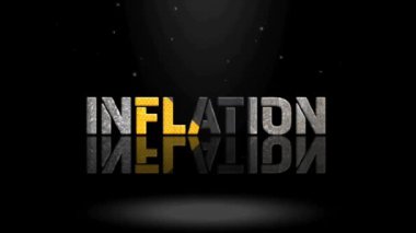 3D Canlandırma Grafik Tasarımı, INFLATION Metin Efektleri.