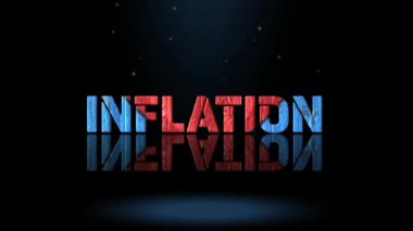 3D Canlandırma Grafik Tasarımı, INFLATION Metin Efektleri.