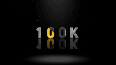 3B Canlandırma Grafik Tasarımı, 100K Metin Efektleri.