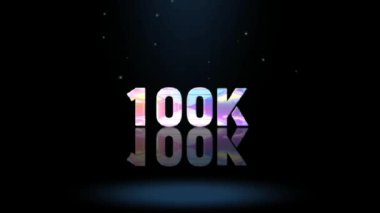 3B Canlandırma Grafik Tasarımı, 100K Metin Efektleri.