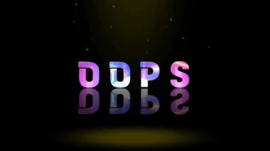 3B Canlandırma Grafik Tasarımı, OPS Metin Efektleri.
