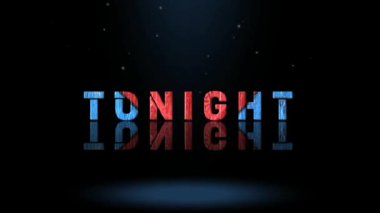 3B Canlandırma Grafik Tasarımı, Bu gece Metin Efektleri.