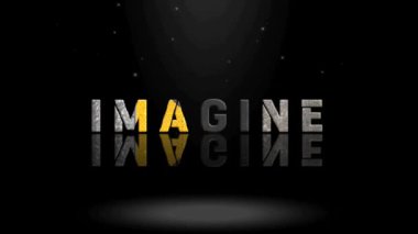 3B Canlandırma Grafik Tasarımı, Resim Metni Efektleri.