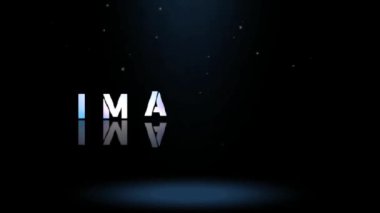 3B Canlandırma Grafik Tasarımı, Resim Metni Efektleri.