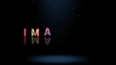 3B Canlandırma Grafik Tasarımı, Resim Metni Efektleri.