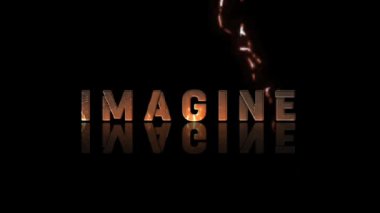 3B Canlandırma Grafik Tasarımı, Resim Metni Efektleri.