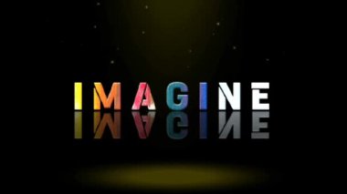 3B Canlandırma Grafik Tasarımı, Resim Metni Efektleri.