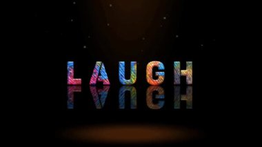 3D Animasyon Grafik Tasarımı, Gülen Metin Efektleri.