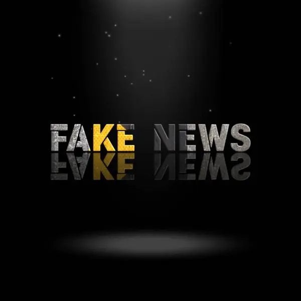 3D Canlandırma Grafik Tasarımı, Sahte Haber Metni Efektleri.