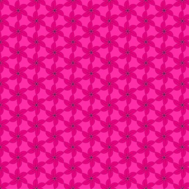 Kusursuz soyut çiçek deseni. Geometrik çiçek süsü. Coğrafi grafik modern desen