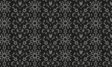 Flat elegant seamless decorative floral pattern vector design. Colorful floral pattern suitable for background, texture, fabric, wrapping, textile, clothing, print or others.