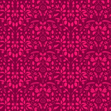 Flat Elegant decorative floral pattern vector design. Colorful floral pattern suitable for background, texture, fabric, wrapping, textile, clothing, print or others.