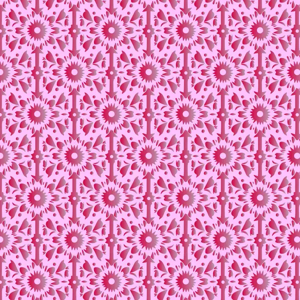 Zarif dekoratif çiçek desenli vektör tasarımı. Arkaplan, doku, kumaş, ambalaj, tekstil, giysi, baskı veya diğerleri için uygun renkli çiçek deseni.