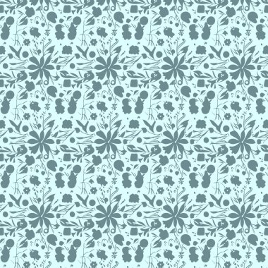 Zarif dekoratif çiçek desenli vektör tasarımı. Arkaplan, doku, kumaş, ambalaj, tekstil, giysi, baskı veya diğerleri için uygun renkli çiçek deseni.