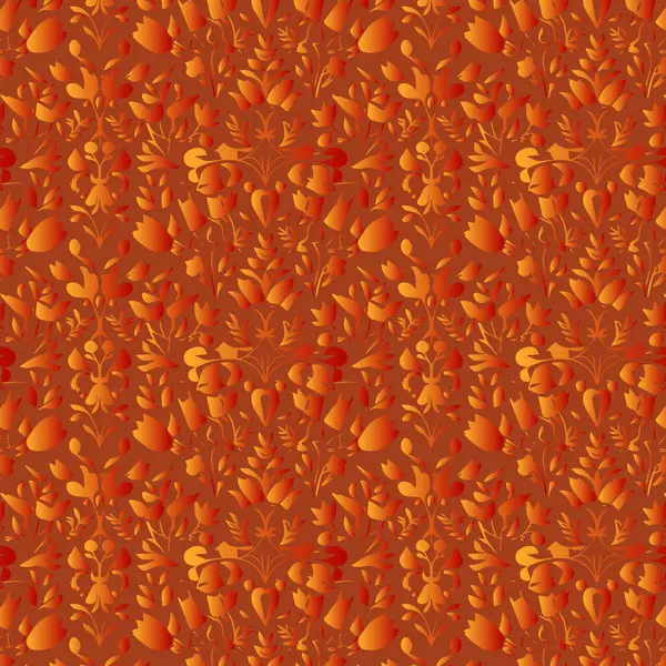 Zarif dekoratif çiçek desenli vektör tasarımı. Arkaplan, doku, kumaş, ambalaj, tekstil, giysi, baskı veya diğerleri için uygun renkli çiçek deseni.