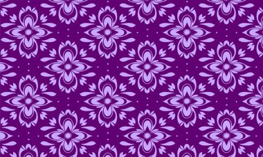 Zarif dekoratif çiçek desenli vektör tasarımı. Arkaplan, doku, kumaş, ambalaj, tekstil, giysi, baskı veya diğerleri için uygun renkli çiçek deseni.