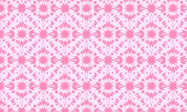 Zarif dekoratif çiçek desenli vektör tasarımı. Arkaplan, doku, kumaş, ambalaj, tekstil, giysi, baskı veya diğerleri için uygun renkli çiçek deseni.