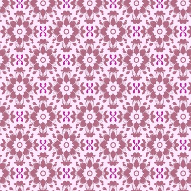 Zarif dekoratif çiçek desenli vektör tasarımı. Arkaplan, doku, kumaş, ambalaj, tekstil, giysi, baskı veya diğerleri için uygun renkli çiçek deseni.