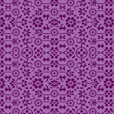 Zarif dekoratif çiçek desenli vektör tasarımı. Arkaplan, doku, kumaş, ambalaj, tekstil, giysi, baskı veya diğerleri için uygun renkli çiçek deseni.