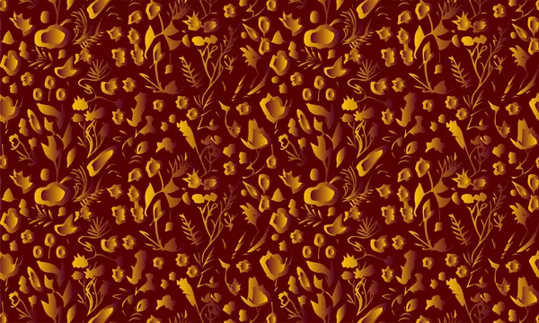 Zarif dekoratif çiçek desenli vektör tasarımı. Arkaplan, doku, kumaş, ambalaj, tekstil, giysi, baskı veya diğerleri için uygun renkli çiçek deseni.