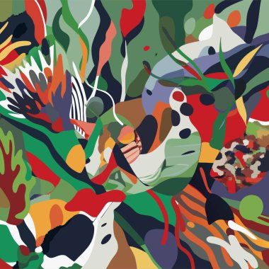 soyut el çizimi arkaplan