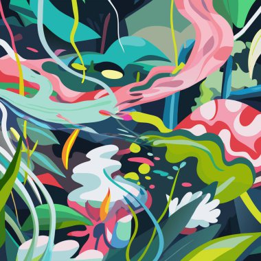 soyut el çizimi arkaplan