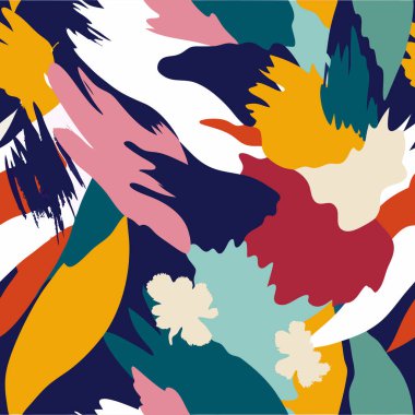 soyut fırça darbeleri kalıp arkaplan