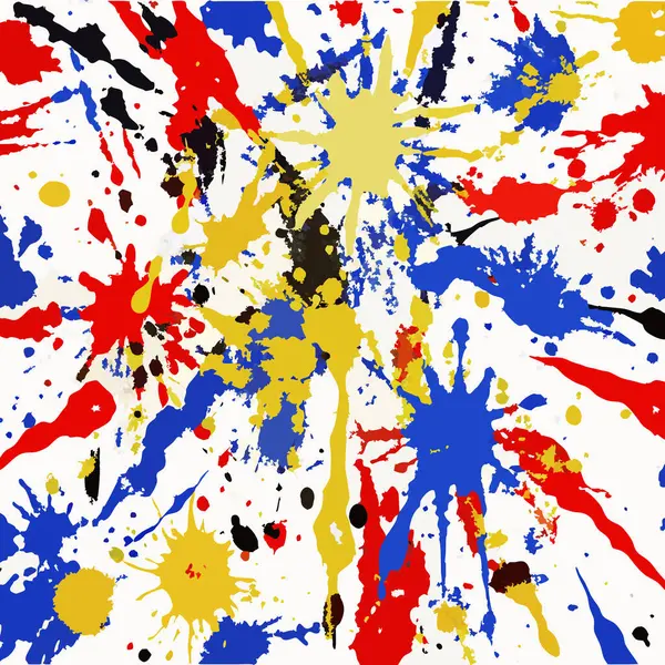 Renkli mürekkep, grunge arkaplanına sıçradı