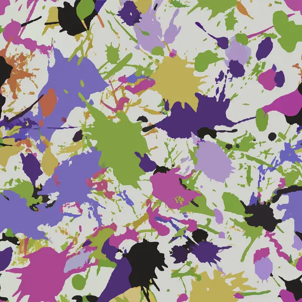 Renkli mürekkep, grunge arkaplanına sıçradı