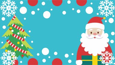 Kopya alanı olan noel arkaplanı