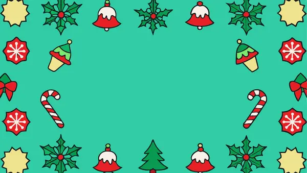 Kopya alanı olan noel arkaplanı