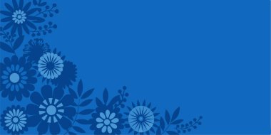 elle çizilmiş çiçek arka plan