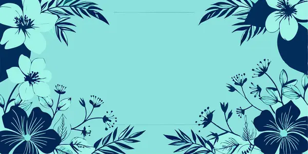 elle çizilmiş çiçek arka plan