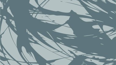 Yeşil arka planda soyut boya sıçraması.