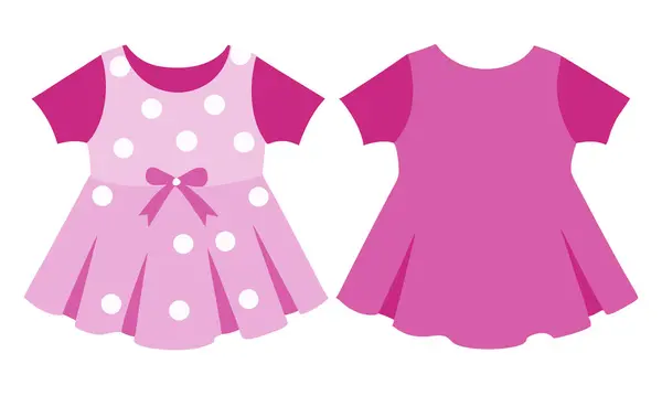 Bebek kızlar önden ve arkadan görünüm tasarlarlar.