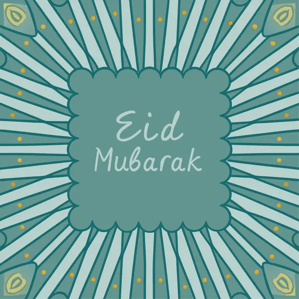 Bayram Dekorasyonlu Mübarek Kart