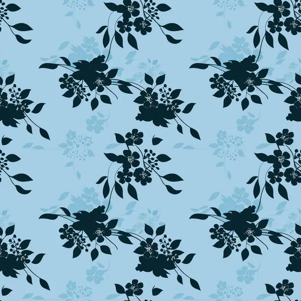 Zarif, kusursuz dekoratif çiçek desenli vektör tasarımı. Arkaplan, doku, kumaş, ambalaj, tekstil, giysi, baskı veya diğerleri için uygun renkli çiçek deseni.