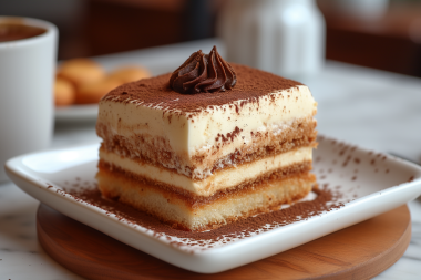 kahve ile lezzetli tiramisu kek
