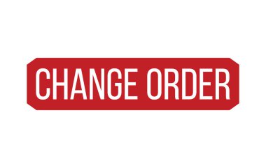 Kırmızı Değiştirme Emri Kauçuk Mühür Vektörü