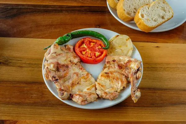 Grilled Chicken Breast Dish — Stock Photo, Image