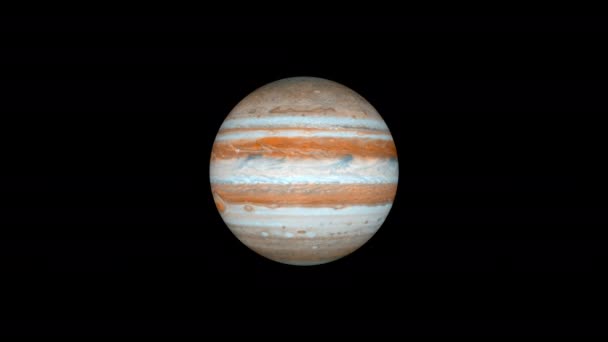 Jupiter Fundalul Întunecat — Videoclip de stoc