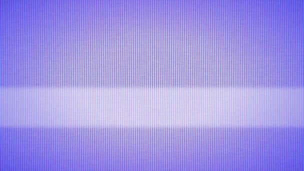 液晶显示屏明亮的故障噪声干扰背景 — 图库视频影像