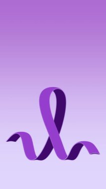 Dünya Kanser Günü Farkındalığı Boş Dikey Sayfa 