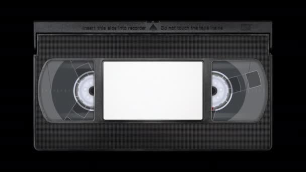 Vhs ビデオ カセット モックアップ — ストック動画