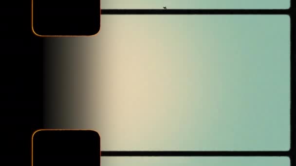 8Mm胶片框架覆盖 带有细节的旧式复古效果 — 图库视频影像